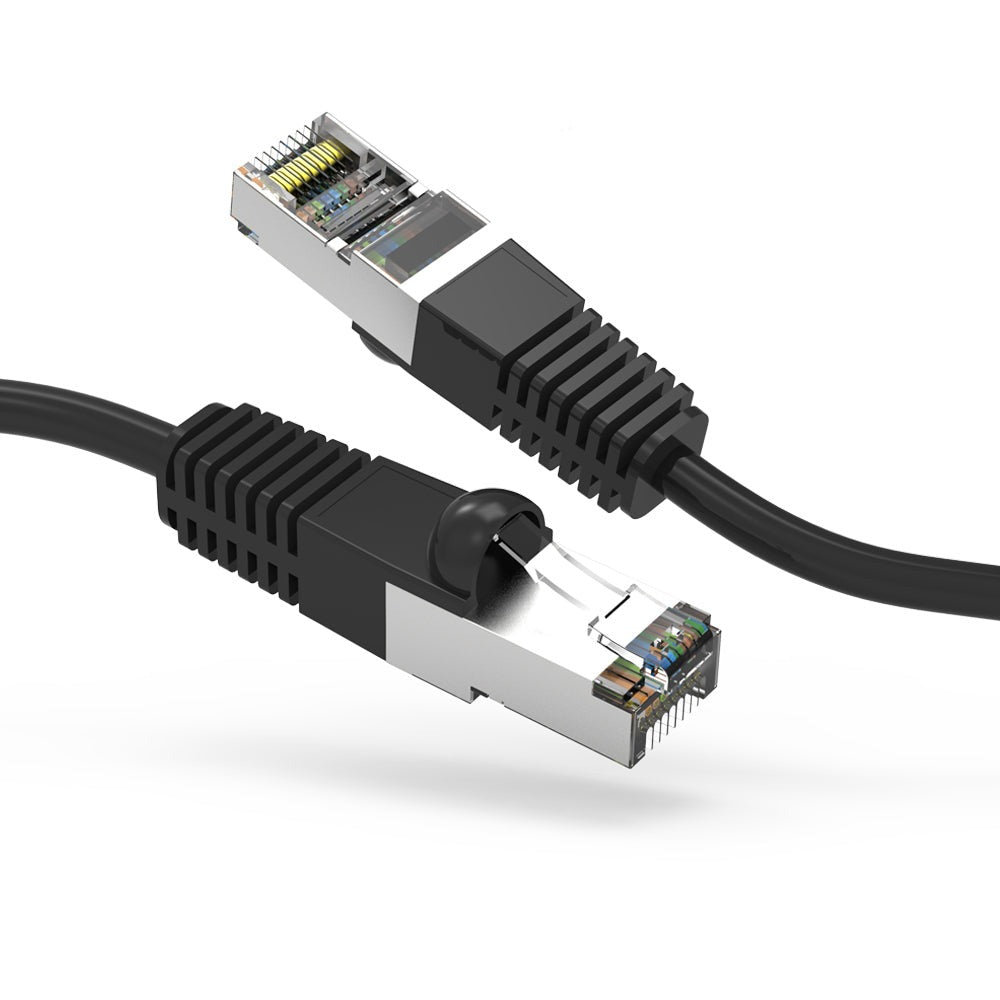 CAT6 Shielded (SSTP) Ethernet Network Booted Cable 25-200 Feet CAT6 Shielded (SSTP) Ethernet Network Booted Cable 25-200 Feet